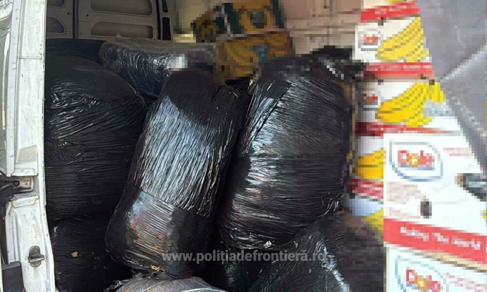 Poliţiştii din Giurgiu au făcut o descoperire de aproape 20.000 de euro într-un microbuz. Ce ascundea șoferul. FOTO - Imaginea 1