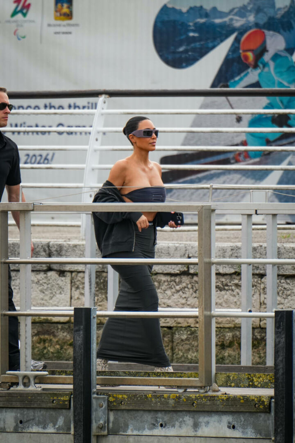 Vedetele ajung la Veneția pentru nunta lui Jeff Bezos. Cum s-a îmbrăcat Kim Kardashian. FOTO - Imaginea 24