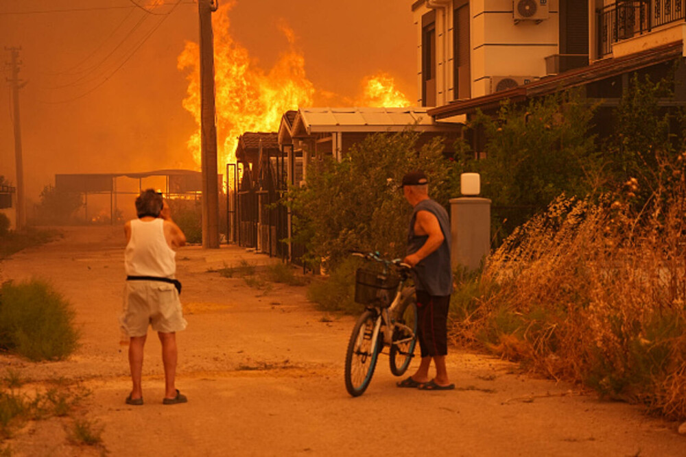 Peste 50.000 de persoane au fost evacuate în urma incendiilor de pădure din Turcia. GALERIE FOTO & VIDEO - Imaginea 8