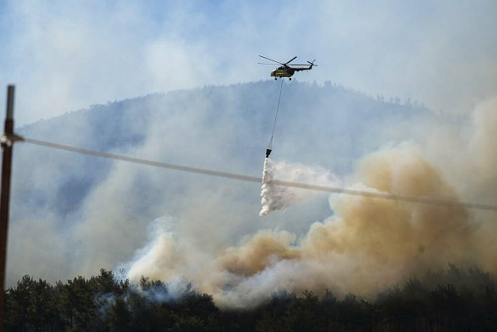 Peste 50.000 de persoane au fost evacuate în urma incendiilor de pădure din Turcia. GALERIE FOTO & VIDEO - Imaginea 18