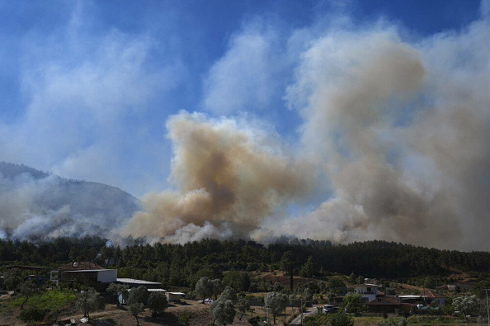 Peste 50.000 de persoane au fost evacuate în urma incendiilor de pădure din Turcia. GALERIE FOTO & VIDEO - Imaginea 20