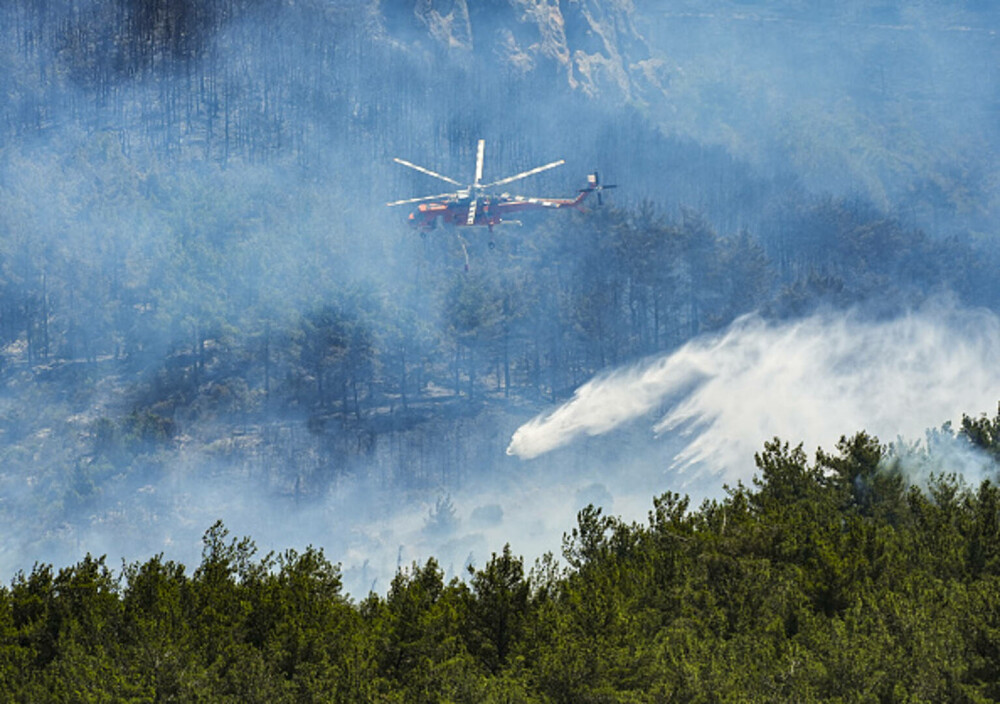 Peste 50.000 de persoane au fost evacuate în urma incendiilor de pădure din Turcia. GALERIE FOTO & VIDEO - Imaginea 25