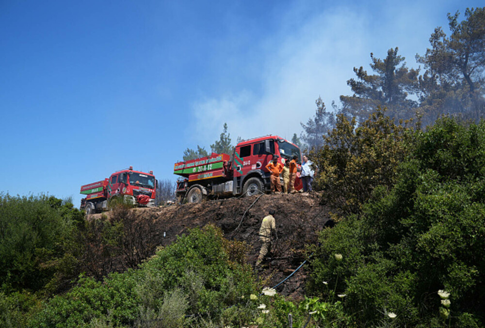 Peste 50.000 de persoane au fost evacuate în urma incendiilor de pădure din Turcia. GALERIE FOTO & VIDEO - Imaginea 27