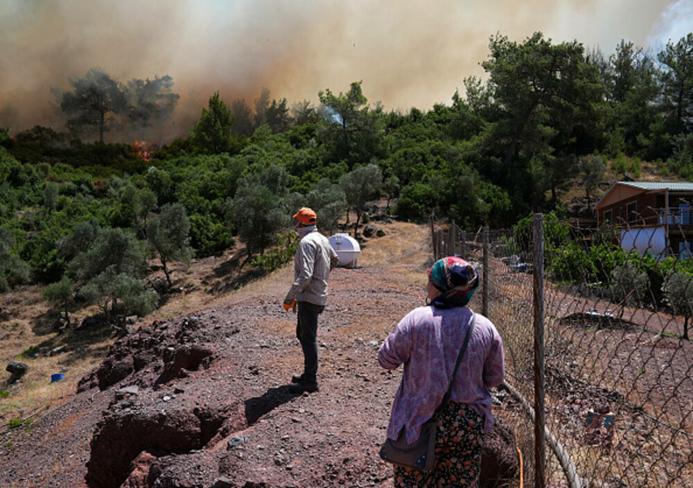 Peste 50.000 de persoane au fost evacuate în urma incendiilor de pădure din Turcia. GALERIE FOTO & VIDEO - Imaginea 29