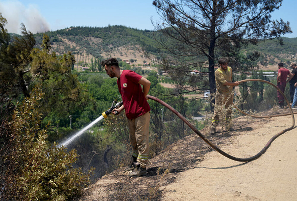 Peste 50.000 de persoane au fost evacuate în urma incendiilor de pădure din Turcia. GALERIE FOTO & VIDEO - Imaginea 31