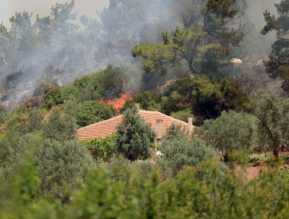 Peste 50.000 de persoane au fost evacuate în urma incendiilor de pădure din Turcia. GALERIE FOTO & VIDEO - Imaginea 37