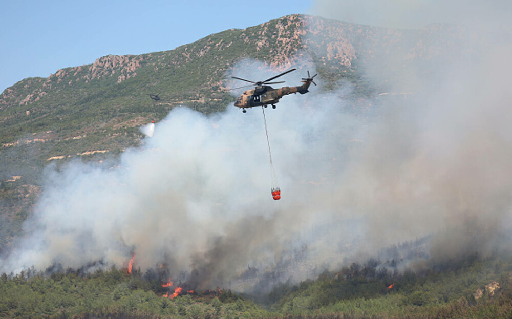 Peste 50.000 de persoane au fost evacuate în urma incendiilor de pădure din Turcia. GALERIE FOTO & VIDEO - Imaginea 39