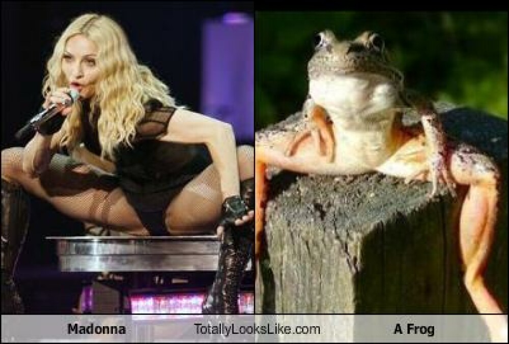 Are Madonna picioare de broasca?! - Imaginea 1