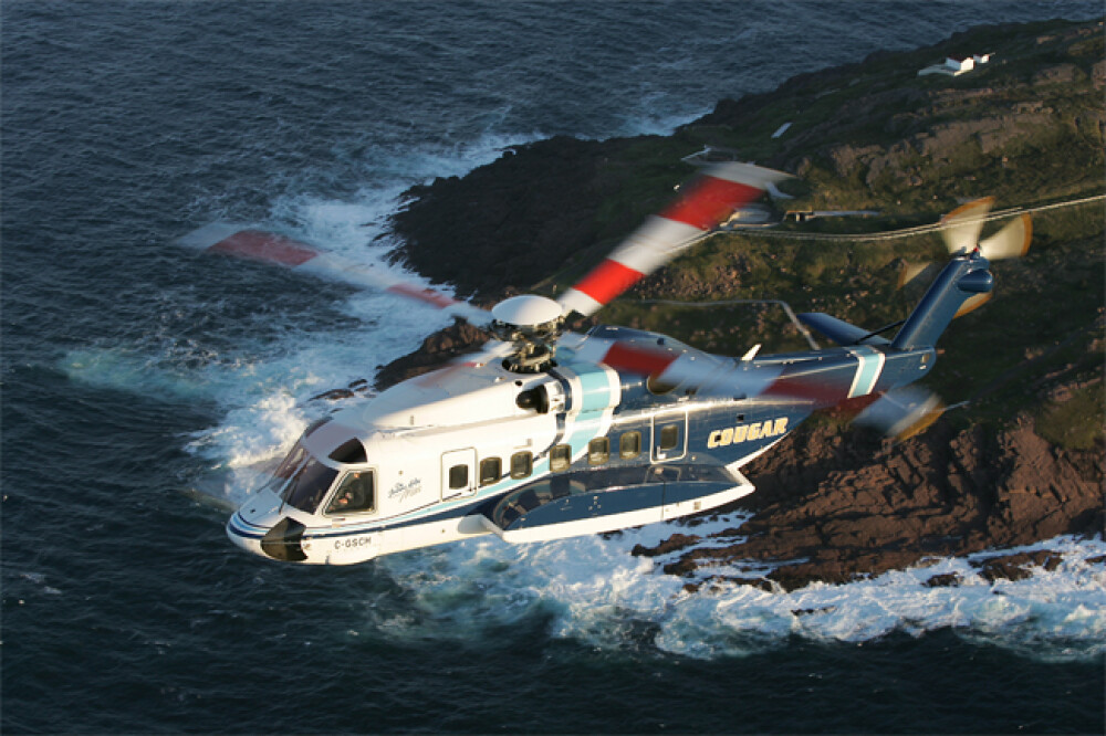 Un elicopter cu 18 persoane la bord s-a prabusit in Oceanul Atlantic - Imaginea 1