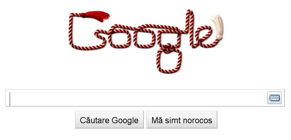 Google si-a pus martisor de 1 martie. Cine deseneaza logo-urile haioase - Imaginea 1