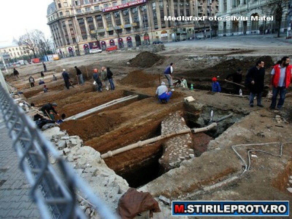 Orasul de sub Capitala. Au fost gasite ruinele Academiei Sfantul Sava - Imaginea 1