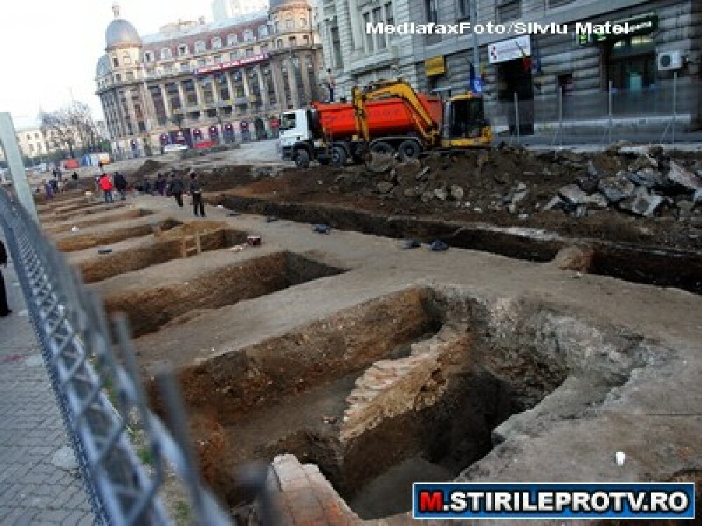 Orasul de sub Capitala. Au fost gasite ruinele Academiei Sfantul Sava - Imaginea 2