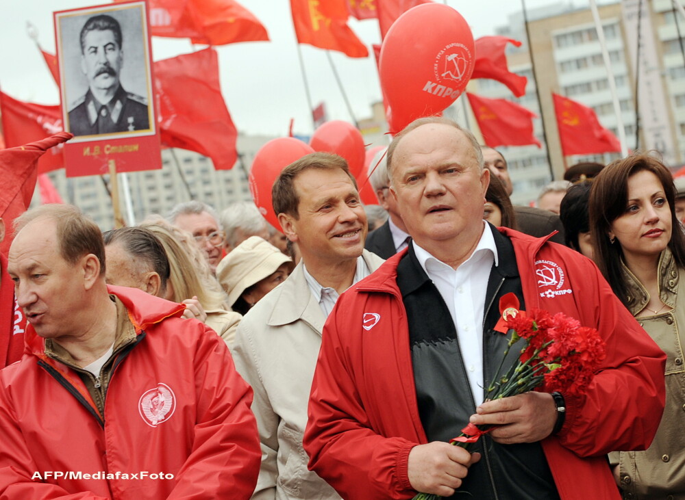 Alegeri in Rusia. Comunistul Ghennadi Ziuganov, stalinistul care nu l-a provocat niciodata pe Putin - Imaginea 2