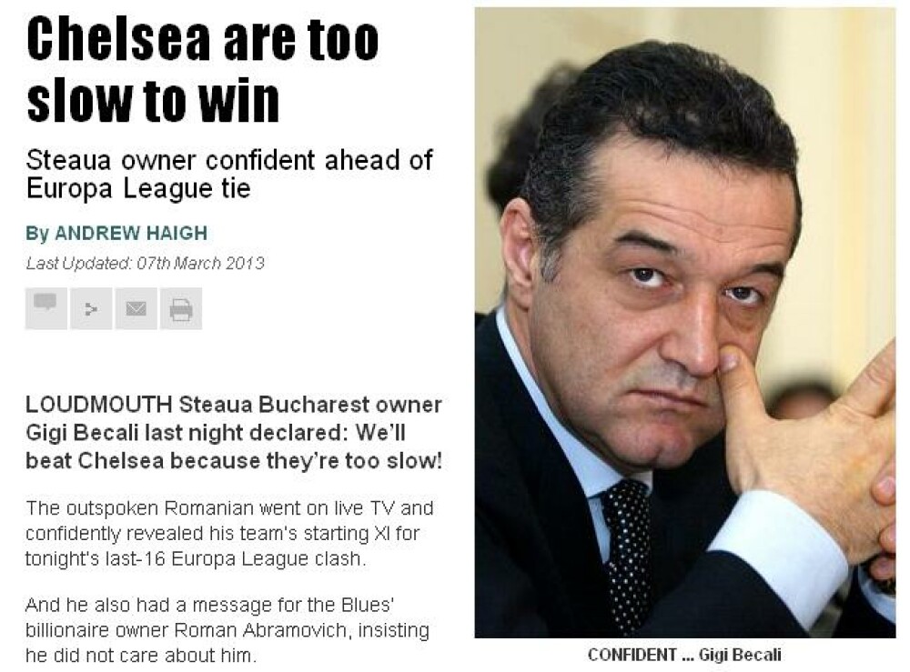 Steaua - Chelsea 1-0. Ros-albastrii au invins detinatoarea Ligii Campionilor. Raul Rusescu a marcat - Imaginea 4