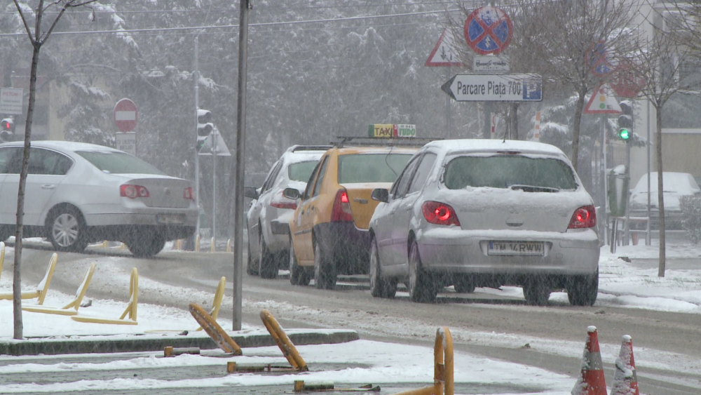 La mijlocul lunii martie, Timisoara a fost din nou acoperita de zapada. GALERIE FOTO - Imaginea 2