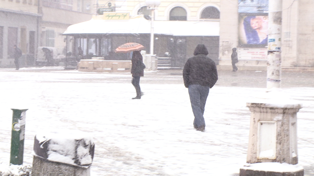 La mijlocul lunii martie, Timisoara a fost din nou acoperita de zapada. GALERIE FOTO - Imaginea 9