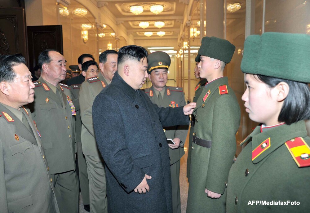 VIDEO. Liderul nord-coreean Kim Jong-un a dat ordin de pregatiri pentru atac cu rachete asupra SUA - Imaginea 1