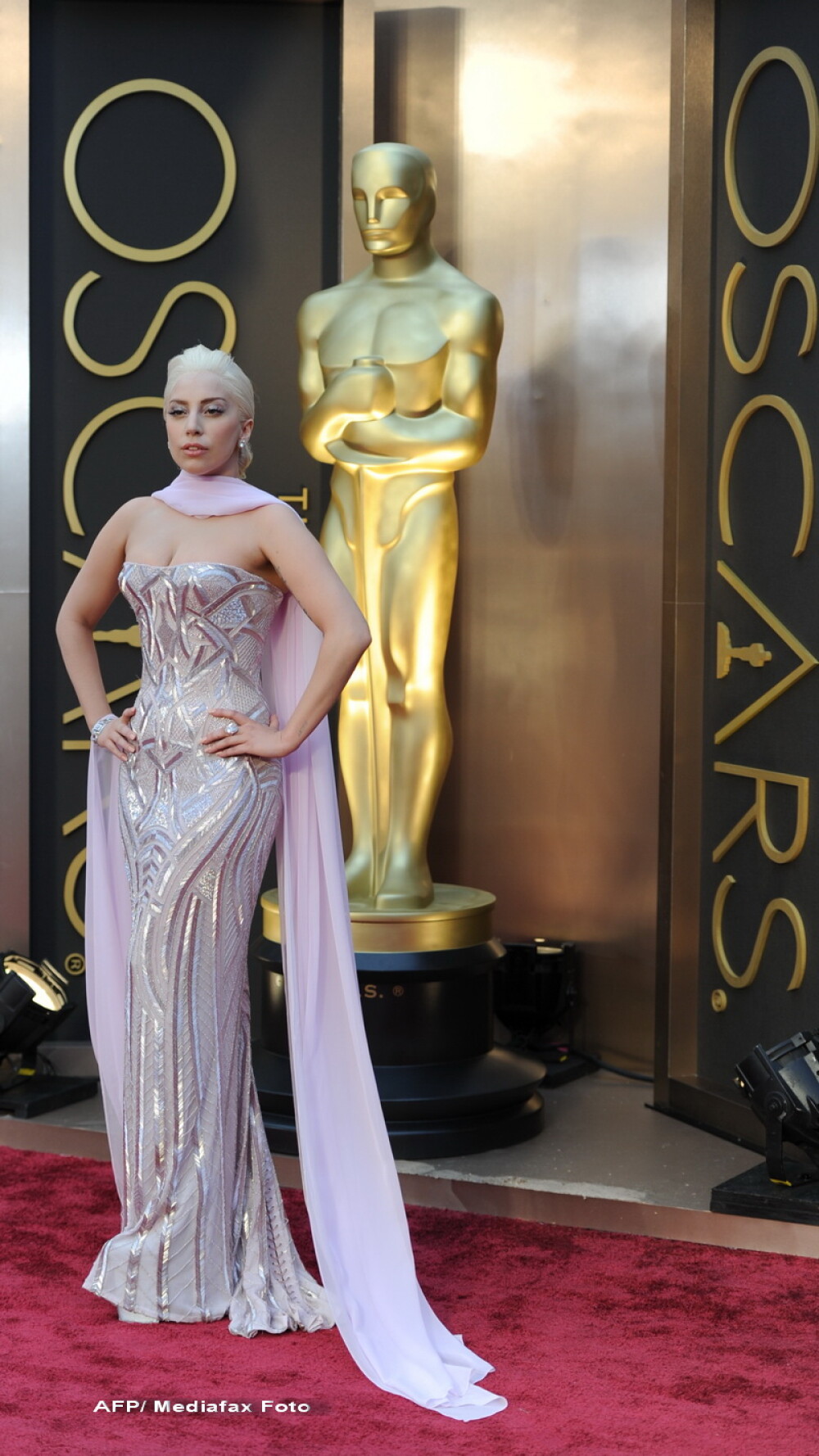 OSCAR 2014. Vedetele de la Hollywood au stralucit pe covorul rosu. Cele mai frumoase tinute de la decernarea premiilor - Imaginea 6