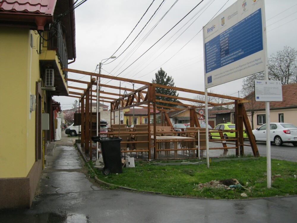 Primavara, la Timisoara „rasar” terasele ilegale. Doua firme au fost amendate - Imaginea 1