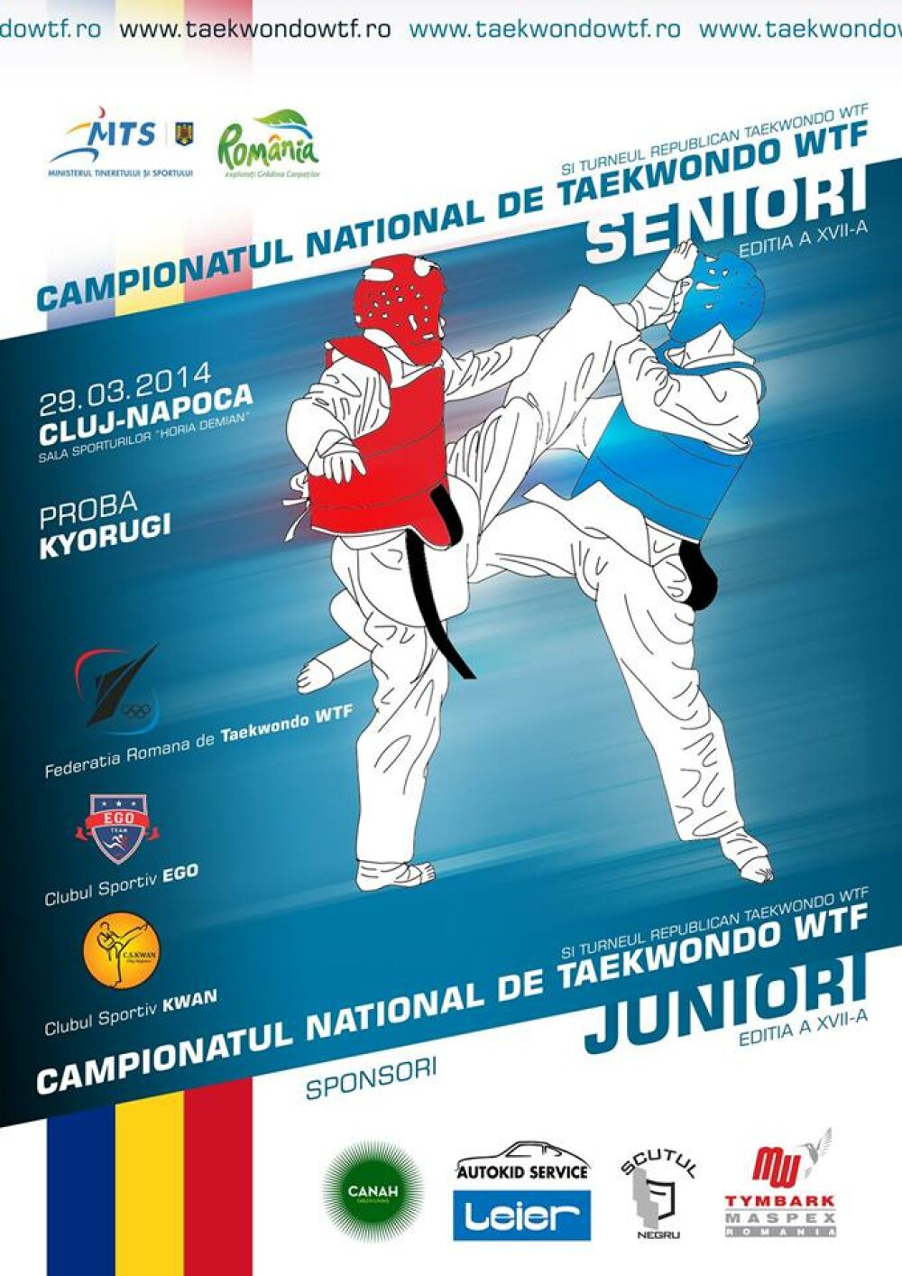 Campionatul National de Taekwondo WTF a ajuns la cea de-a XVII-a editie - Imaginea 1