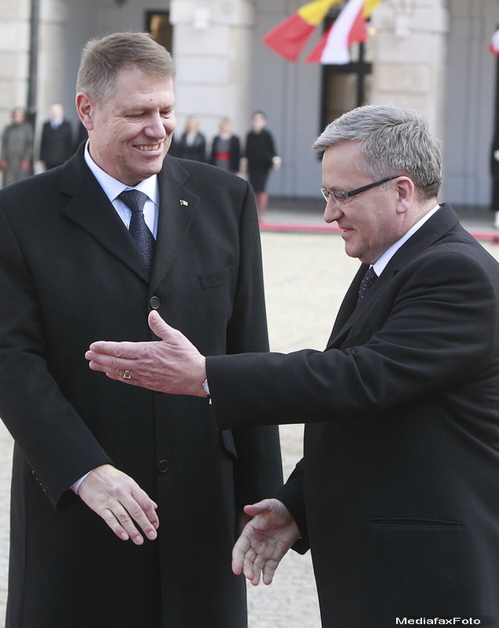 Klaus Iohannis, vizita oficiala in Polonia. Ce a discutat cu presedintele Komorowski despre Ucraina, NATO si R. Moldova - Imaginea 4