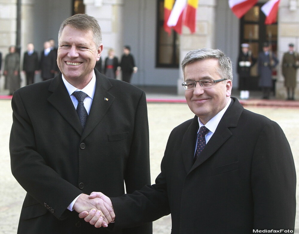 Klaus Iohannis, vizita oficiala in Polonia. Ce a discutat cu presedintele Komorowski despre Ucraina, NATO si R. Moldova - Imaginea 5