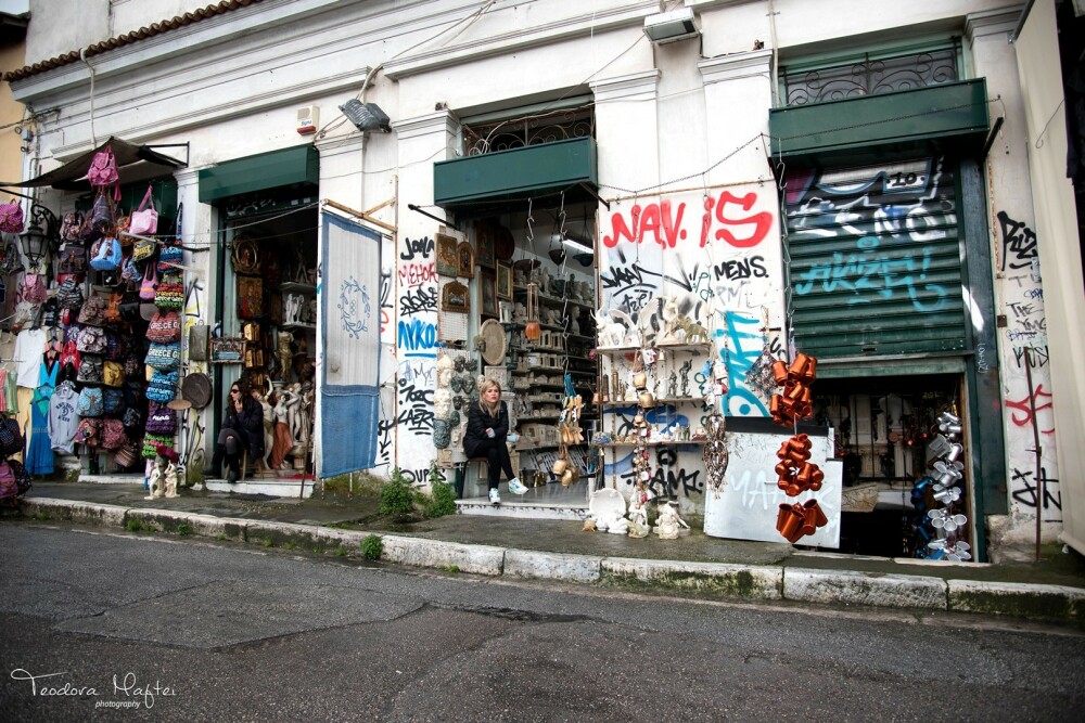 Cum s-a simtit Atena de ziua ei. Grecii, in cautarea unui euro pierdut. FOTO REPORTAJ - Imaginea 35