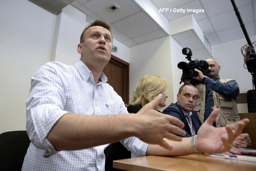 Proteste anticoruptie de amploare la Moscova. Inamicul numarul 1 al lui Putin, Aleksei Navalnii, a fost retinut. GALERIE FOTO - Imaginea 1