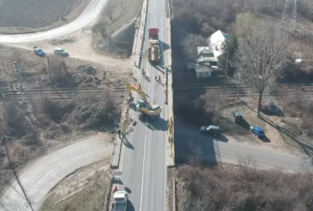 Trafic blocat pe DN1 din cauza podului căzut la Ploiești. Care e stadiul lucrărilor - Imaginea 2
