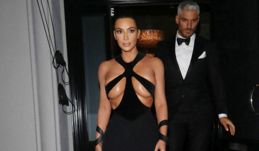 Kim Kardashian, din nou în atenția presei. Cum a apărut în public, la Paris. GALERIE FOTO - Imaginea 1