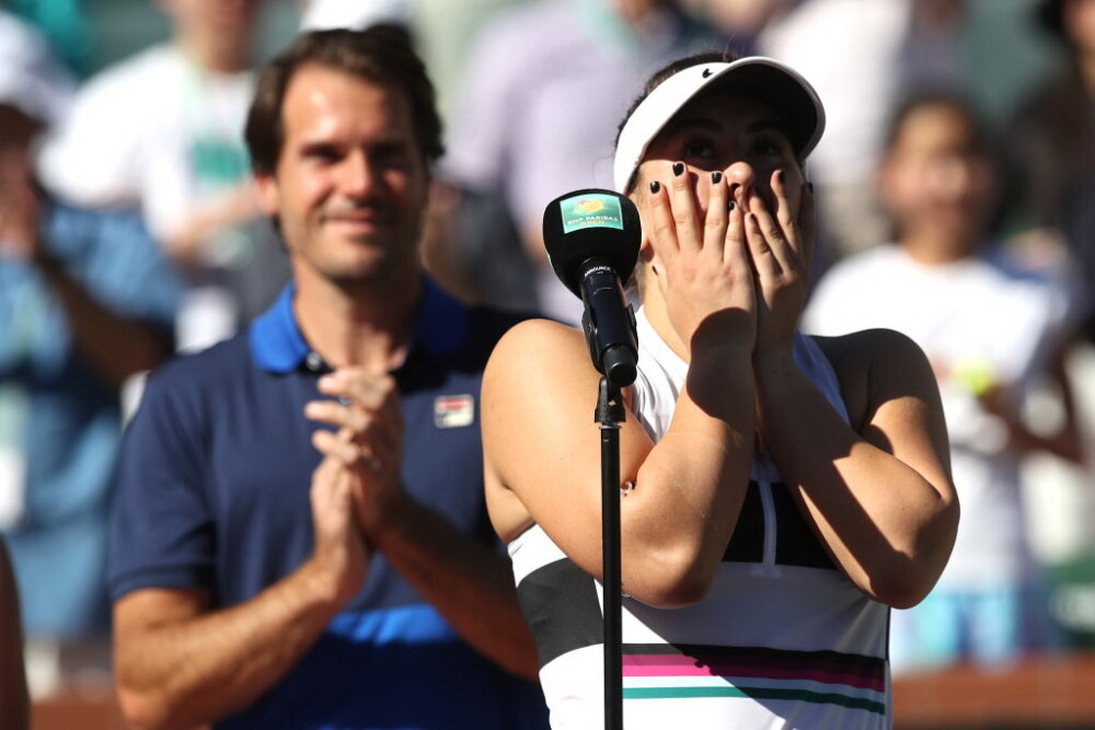 Bianca Andreescu, declarații după victoria de la Indian Wells: ”O poveste a Cenuşăresei” - Imaginea 4