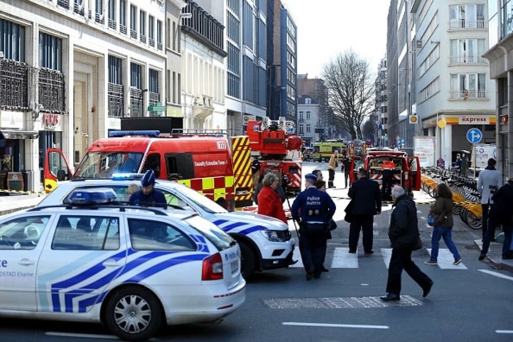 Ameninţare cu bombă în Bruxelles, lângă un sediu al Comisiei Europene. Ce a găsit poliţia - Imaginea 13