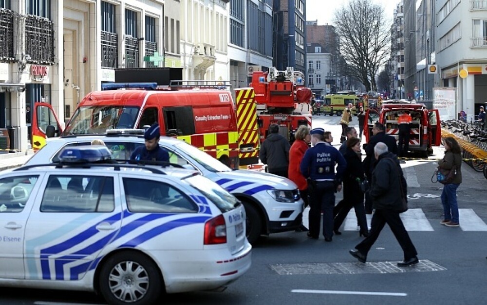 Ameninţare cu bombă în Bruxelles, lângă un sediu al Comisiei Europene. Ce a găsit poliţia - Imaginea 11
