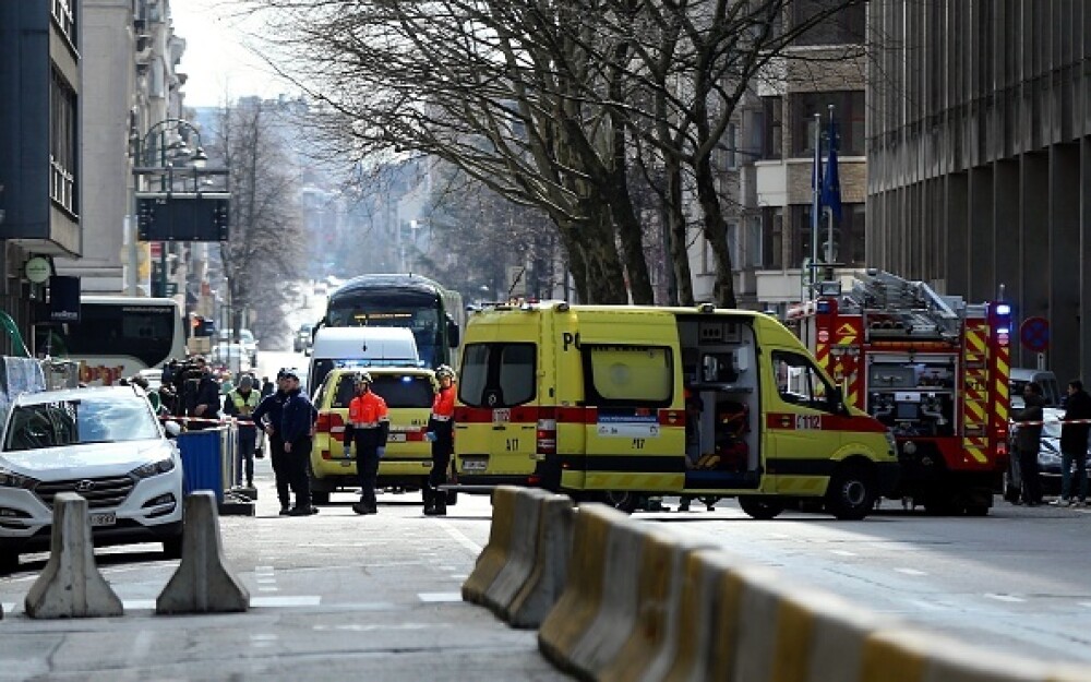 Ameninţare cu bombă în Bruxelles, lângă un sediu al Comisiei Europene. Ce a găsit poliţia - Imaginea 10