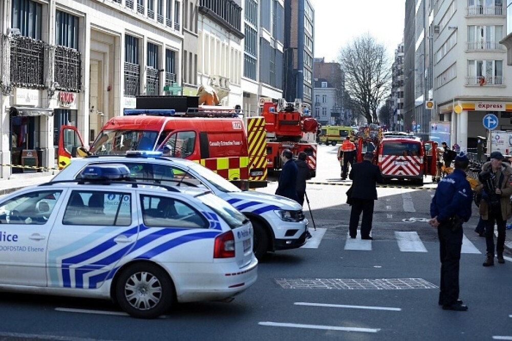 Ameninţare cu bombă în Bruxelles, lângă un sediu al Comisiei Europene. Ce a găsit poliţia - Imaginea 9