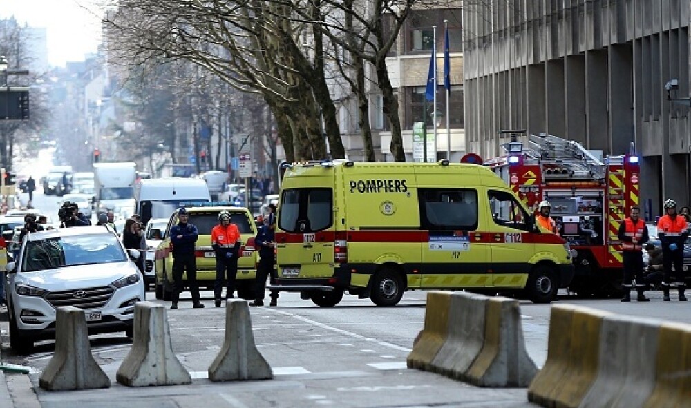 Ameninţare cu bombă în Bruxelles, lângă un sediu al Comisiei Europene. Ce a găsit poliţia - Imaginea 8