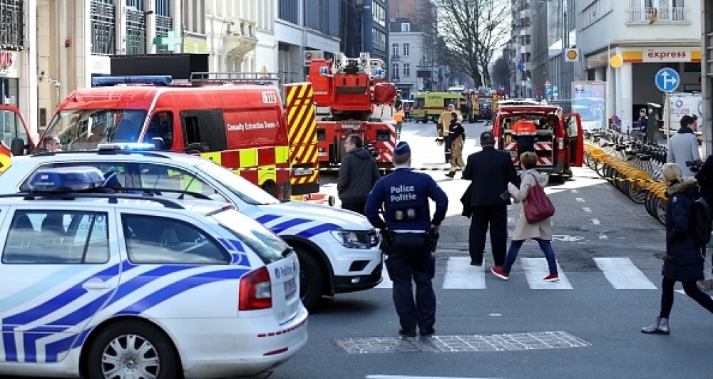 Ameninţare cu bombă în Bruxelles, lângă un sediu al Comisiei Europene. Ce a găsit poliţia - Imaginea 6