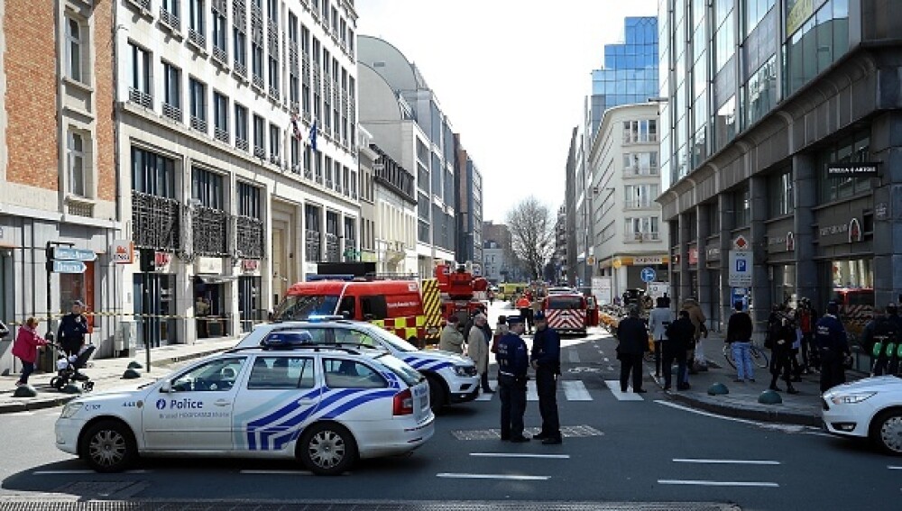 Ameninţare cu bombă în Bruxelles, lângă un sediu al Comisiei Europene. Ce a găsit poliţia - Imaginea 1