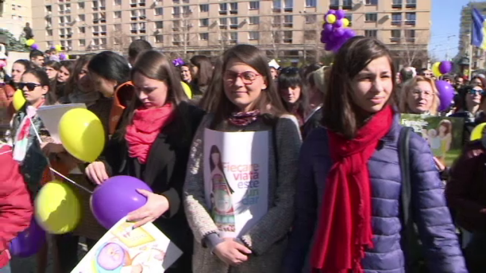 Marș împotriva avortului la Iași. Mesajul tatălui unei fetițe cu sindromul Down - Imaginea 2