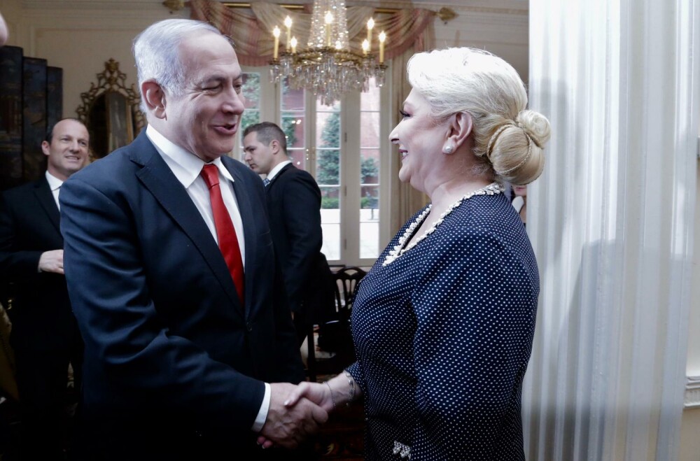 Dăncilă a discutat cu premierul Netanyahu despre o şedinţă a guvernelor român şi israelian - Imaginea 1