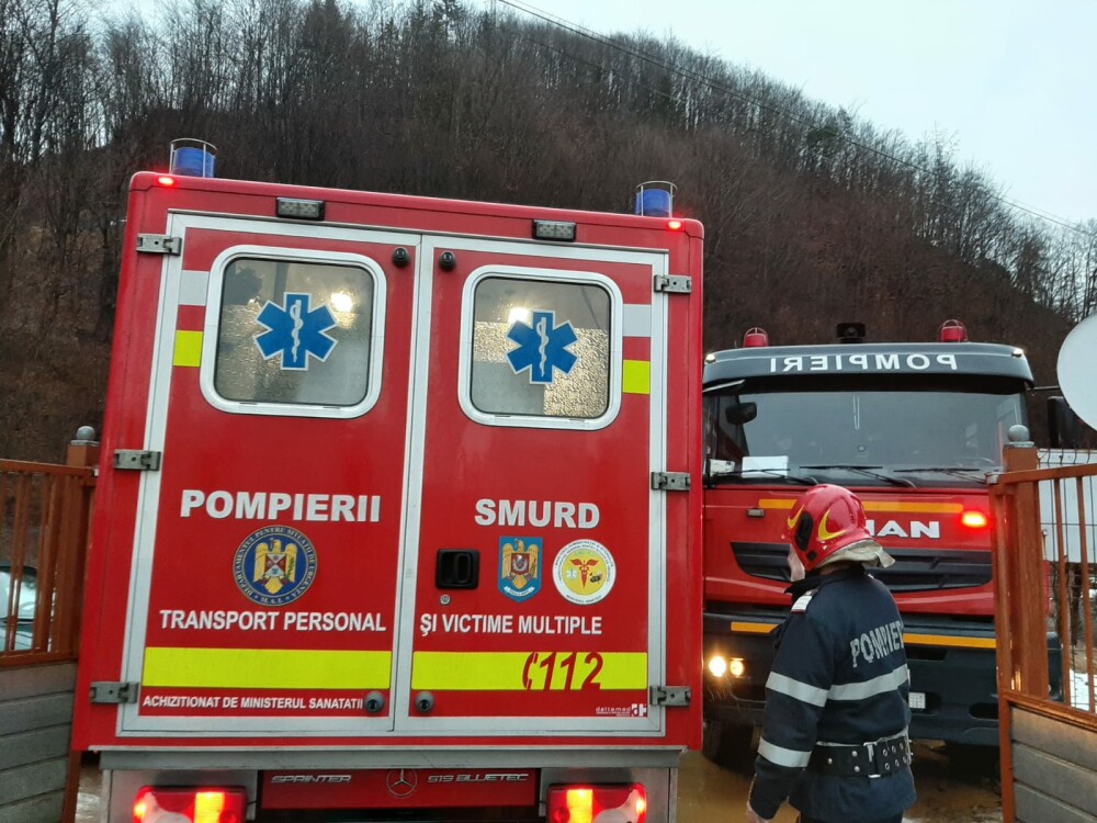 Incendiu la Spitalul de Psihiatrie din orașul Cavnic a fost cauzat de o țigară aruncată în aerisirea toaletei - Imaginea 1