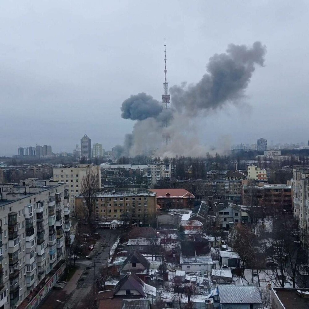 Rusia a început atacul asupra Kievului. Cel puțin 5 oameni au murit, iar alți 5 sunt răniți - Imaginea 4