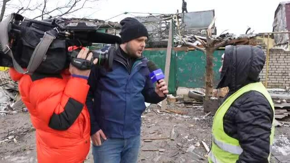 Războiul, în imaginile corespondentului Știrile PRO TV în Ucraina, Paul Angelescu. FOTO și VIDEO - Imaginea 8