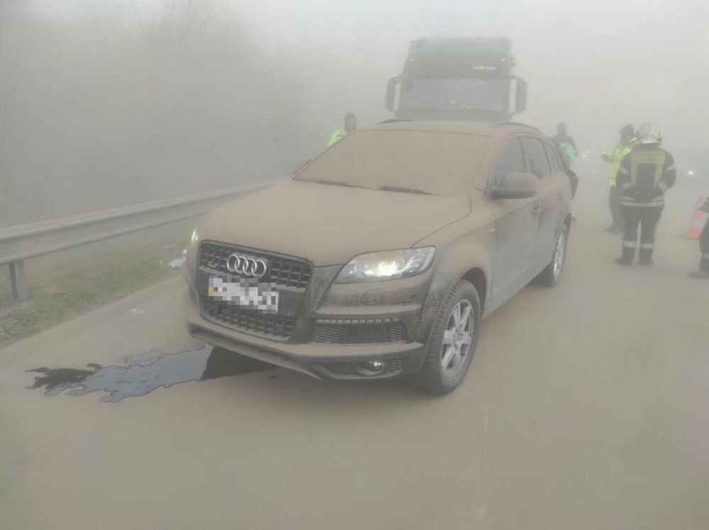 Accident uriaș în Ungaria, cu români printre victime. Peste 40 de TIR-uri și mașini s-au ciocnit. A izbucnit și un incendiu - Imaginea 2