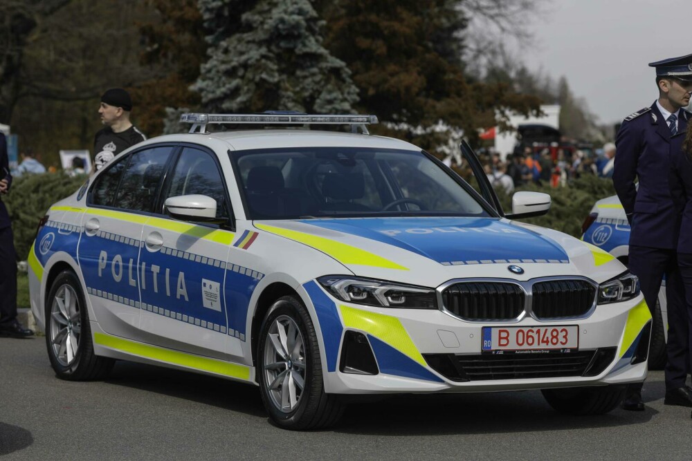 BMW-urile din achiziția anchetată de Parchetul European, prezentate la Ziua Poliției Române. Cât au costat GALERIE FOTO - Imaginea 1