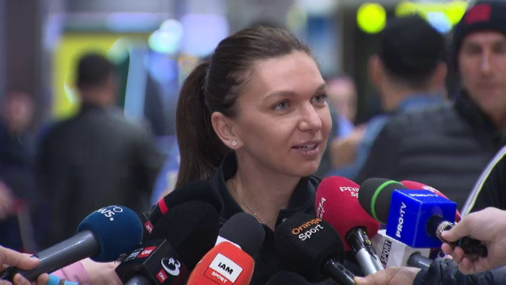 Simona Halep s-a întors în țară după ce TAS i-a redus pedeapsa. Prima reacție a sportivei: „Adevărul a ieșit la suprafață” - Imaginea 1