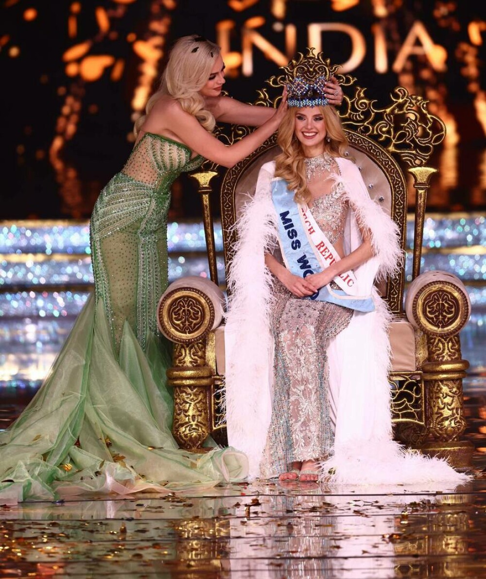Krystyna Pyszková a câștigat titlul de Miss World 2024. Cum arată frumoasa din Cehia | GALERIE FOTO și VIDEO - Imaginea 7