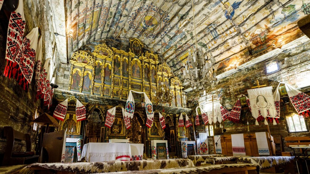 Biserica de lemn din Șurdești, una dintre cele mai frumoase biserici din România. Secretele lăcașului de cult din Maramureș - Imaginea 3