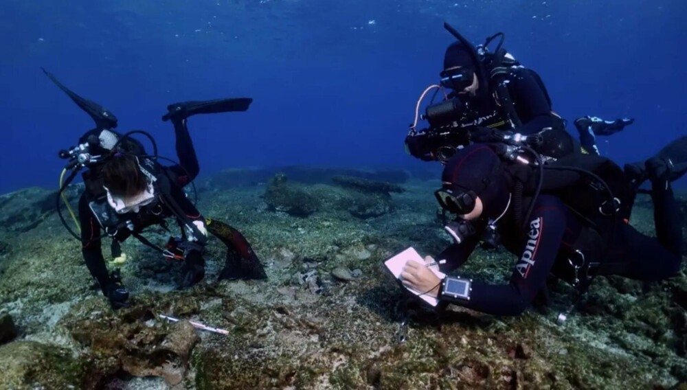 Mai mulți cercetători au făcut o descoperire neașteptată în timpul unei scufundări. Ce au găsit în adâncul apelor. FOTO - Imaginea 2