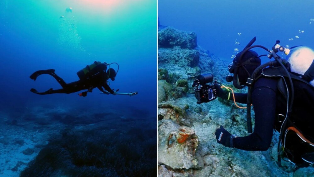 Mai mulți cercetători au făcut o descoperire neașteptată în timpul unei scufundări. Ce au găsit în adâncul apelor. FOTO - Imaginea 1